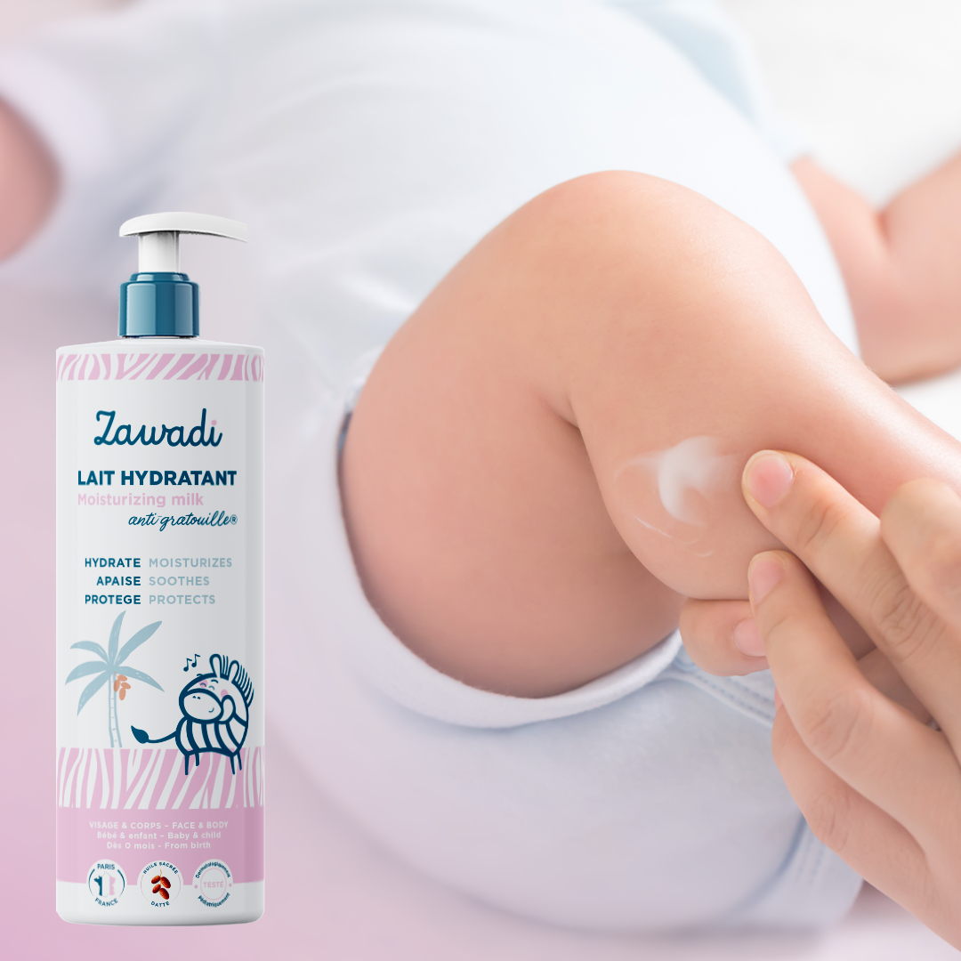 Lait corps bébé 