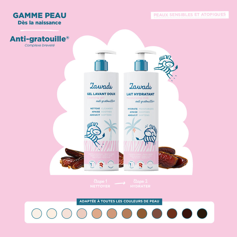 routine corporelle bébé 
